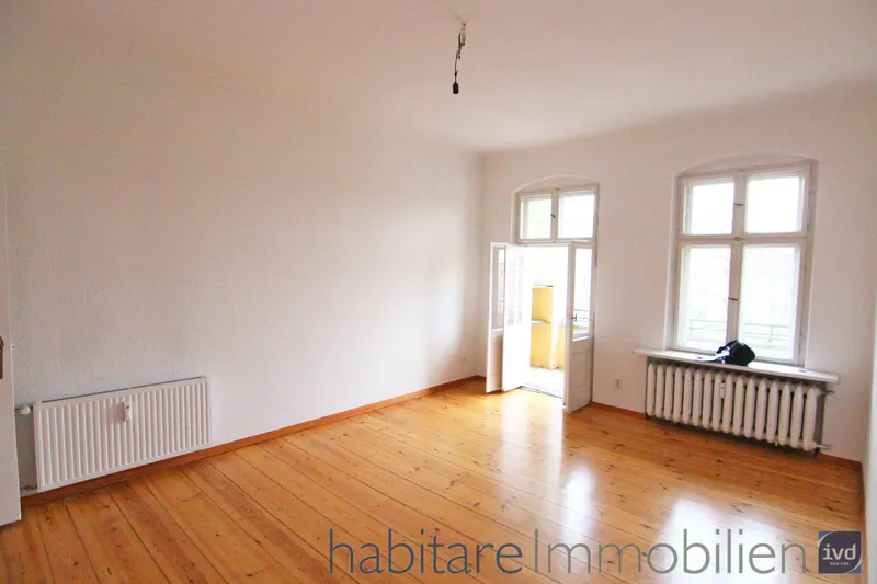 Tolle Altbauwohnung mit Balkon, Holzdielen/helles 4.OG dicht Volkspark + Bayerischer Platz! — photo 1